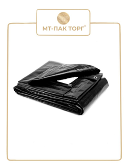 Тент Тарпаулин 15x15 м, 230 г/м2, шаг люверсов 0,5 м строительный защитный укрывной купить в Москве