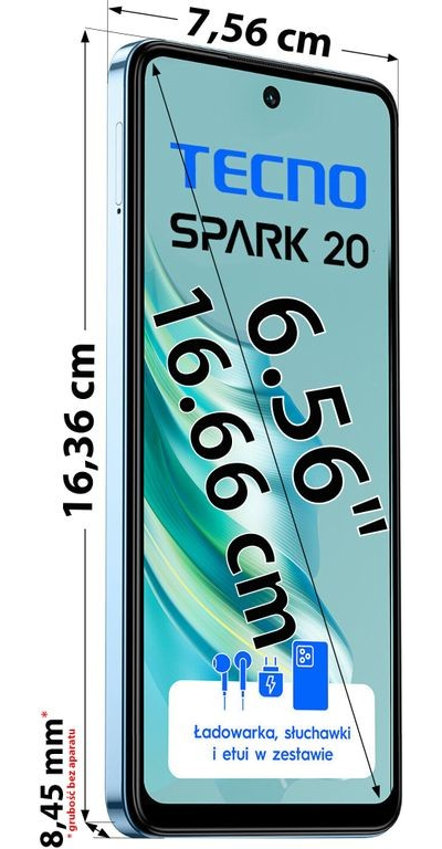 Tecno Spark 20 8/256GB Blue