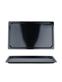 Гастроёмкость 1/1-20, меламин, цвет чёрный