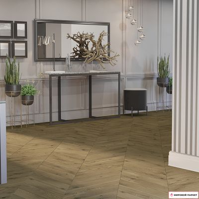Паркетная доска Barlinek Французская елка Дуб Ontario купить в интернет-магазине mirovoy-parquet.ru