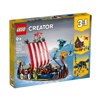 LEGO Creator Конструктор Viking Ship and the Midgard Serpent, 31132