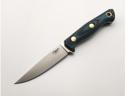 Нож Splinter сталь Elmax черно-синяя микарта