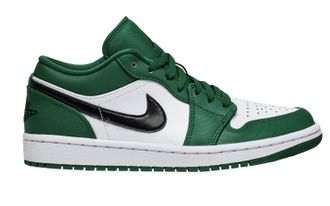 Nike Air Jordan Retro 1 Low Pine Green (Зеленые) фото