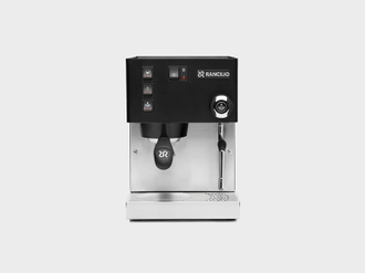 Кофемашина Rancilio Silvia Eco в черном корпусе передняя панель