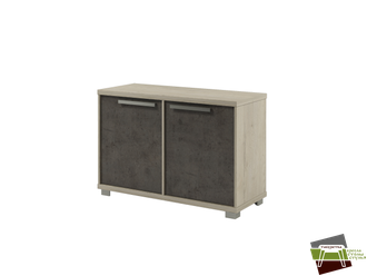 Шкаф низкий двухсекционный Z-12-11 1232*500*832 (Ш*Г*В)