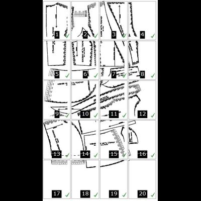 Жилет «Мягкая сила» — выкройка PDF (размеры 42–50)