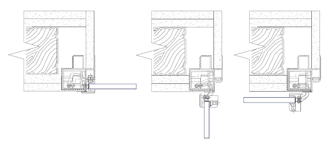 Алюминиевый короб для скрытых дверей Pro Design GLASS