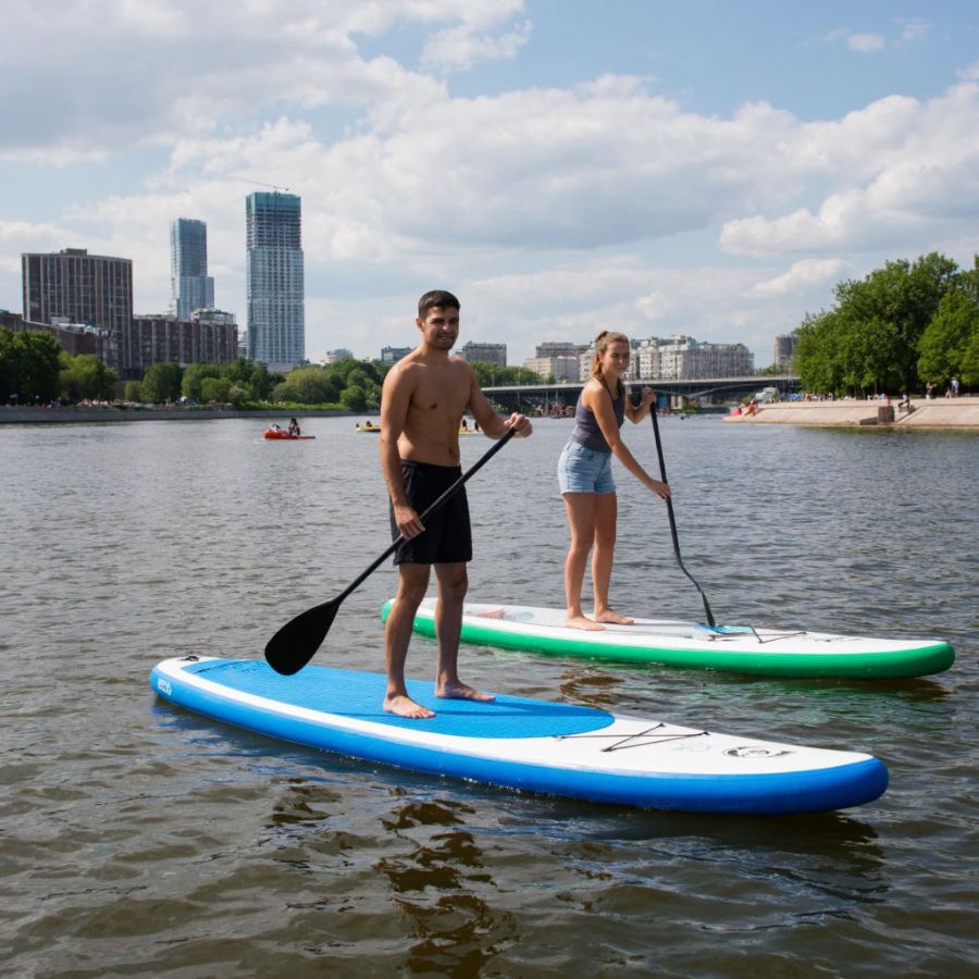 аренда сап доски в Москве, у Серебряного Бора
