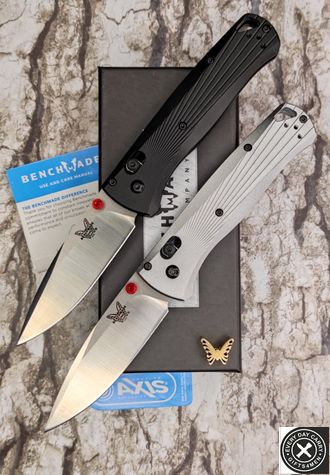 Складной нож BENCHMADE 535BK-4 BUGOUT AIRCRAFT ALUMINUM