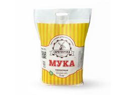 Мука пшеничная хлебопекарная - В/С 5 кг (ГОСТ 26574-2017)
