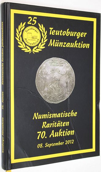 Teutoburger Munzauktion. Auction 70. 8 September 2012. Bielefelder Notgeld, 2012.