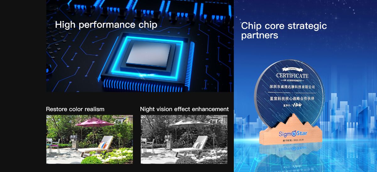 VStarcam C8866Q-х18 уличная поворотная WiFi/LAN видеокамера с DVR. Full  HD 4 Мп (zoom 18) до - 25 г