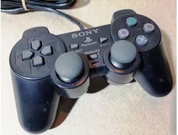 №005 "Midnight Black" Оригинальный SONY Контроллер для PlayStation 2 PS2 DualShock 2