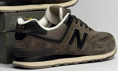New Balance 574 Umber Black