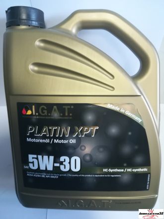 Igat 5w30 моторное масло