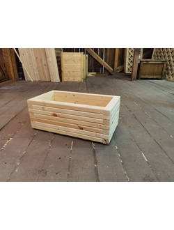 Кашпо деревянное садовое 740х340 h 240 мм.