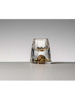 Штоф для виски, водки  "Золотая гора" набор 6шт