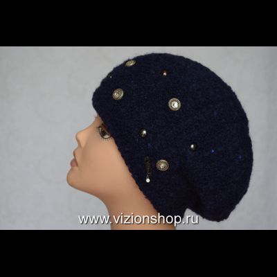 Женский берет Италия Vizio зима 2019 - 2020 Москва фото итальянских беретов и шапок Вицио