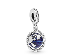 Подвеска-шарм Вращающийся глобус 798021CZ PANDORA