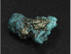 Бирюза с пиритом, США, Аризона (14*8*6 мм, 0,9 г) №36340