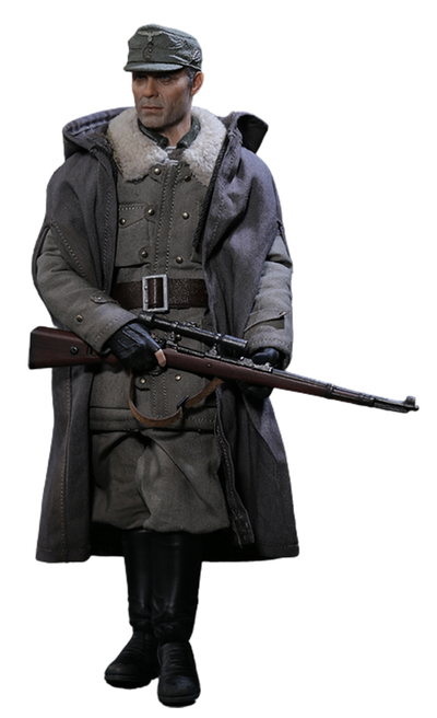 Немецкий снайпер Эрвин Кёниг ("Враг у ворот") - КОЛЛЕКЦИОННАЯ ФИГУРКА 1/12 German Sniper Colonel (CMS013) - POPTOYS