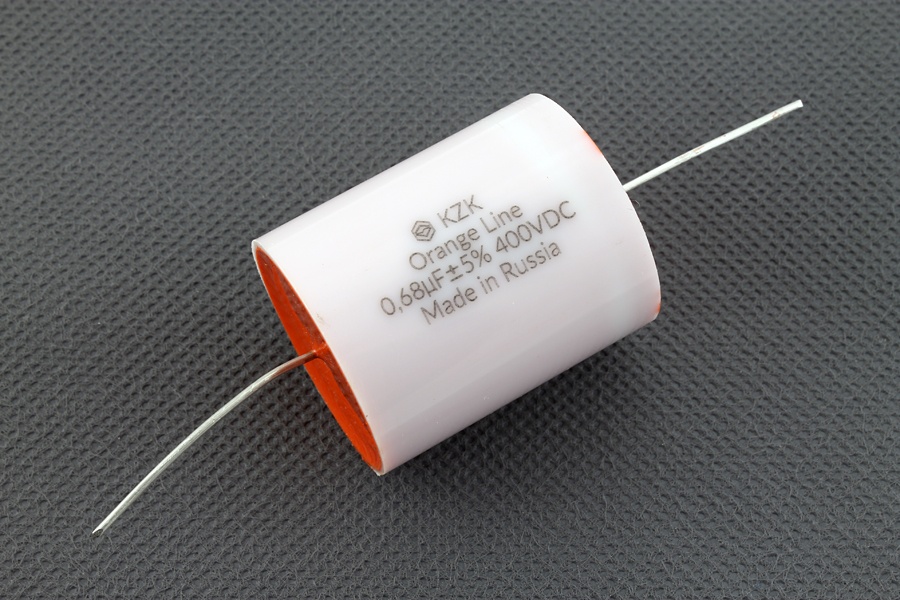 Конденсатор 0.68 мкф 400В KZK Orange Line - фольга/полипропилен, купить ...