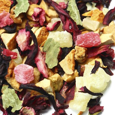 Чай фруктовый Вишневый пунш, ароматизированный