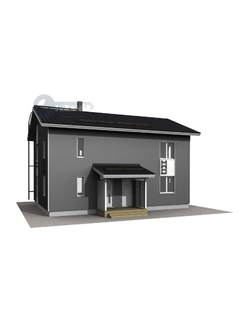 ДЖ-22 ЖИЛОЙ ДОМ: ГАБАРИТНЫЕ РАЗМЕРЫ: (11,2 Х 8М) 2 ЭТАЖА, ОБЩАЯ ПЛОЩАДЬ: 185М²