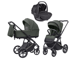 Коляска 3в1 Carrello Sigma Leaf Green 2025 (Vega)