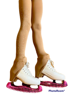 Колготки 95D с эффектом 3D. На каблук конька со Стразами (Е10)