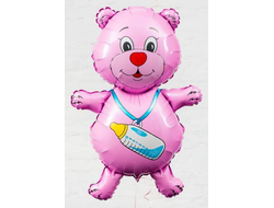 Медвежонок розовый
