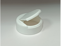 Крышка флип-топ ПП 37, белая, арт.9712