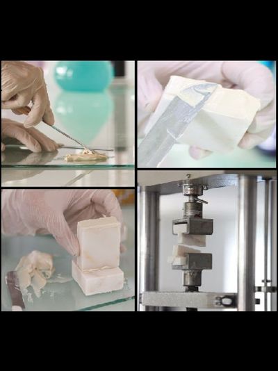 ЕВ25 - GRANIT Полиэфирный Клей (белый) 1кг.