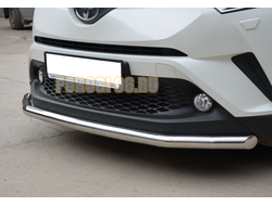 Защита переднего бампера d60 для Toyota C-HR (2018-...)