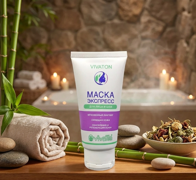 Экспресс-маска «Виватон» (50 мл) — Мгновенное преображение