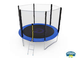Батут с сеткой DFC PELPO 8ft с лестницей, BLUE