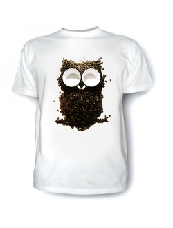 футболка с совой