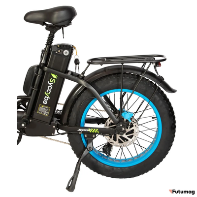 Электровелосипед SYCCYBA F11 синий