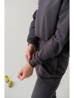 СВИТШОТ Volleylife черный/графит (размер 42-48)