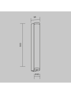 Настенный светильник (бра) Rounge, O482WL-L16B3K