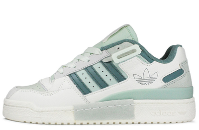 Adidas Forum 84 Low бело-зеленые мужские