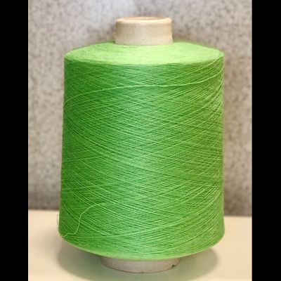 PECCI FILATI spa CASHCORN 50% CO хлопок 50% волокно кукурузы 2/50  2500 м в 100 граммах  цв. 28007 первая зелень