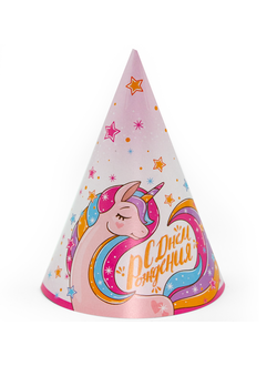 Колпаки "Единорог", 6 шт