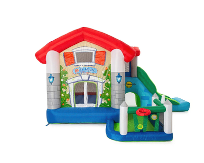 Надувной батут с горкой «В гостях у сказки»