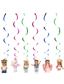 Спирали роблокс 6шт