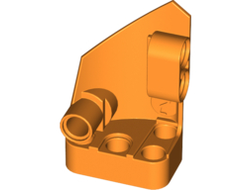 Technic, Panel Fairing # 2 Small Smooth Short, Side B, Orange (87086 / 4655340 / 6132961 / 6303436 / 6370444)