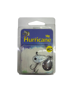 ТЕЙЛ-СПИННЕР "Hurricane" 28g col: 3