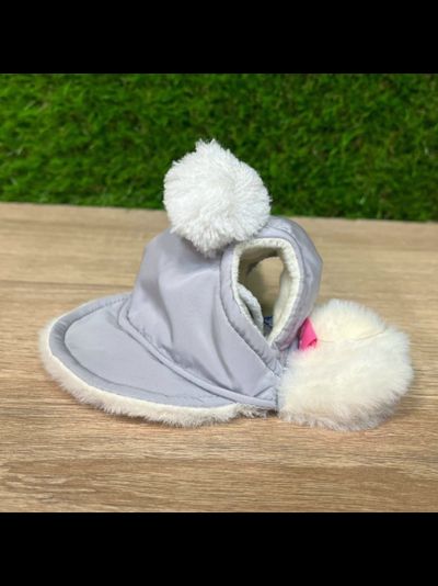 Шапочка для собак "POM", серая