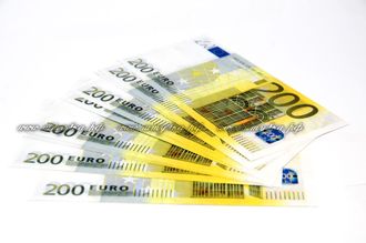 Сувенирная купюра 200 евро, 1 шт