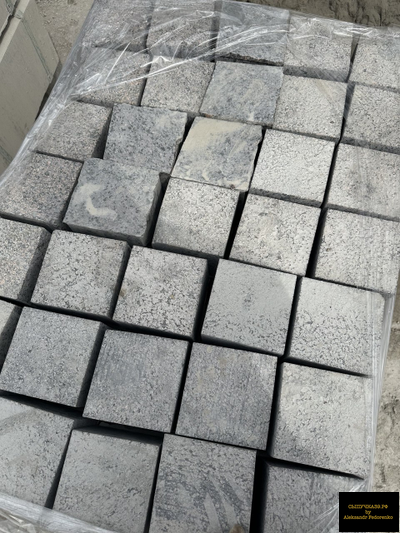 гранитная брусчатка шлифованная 15х15